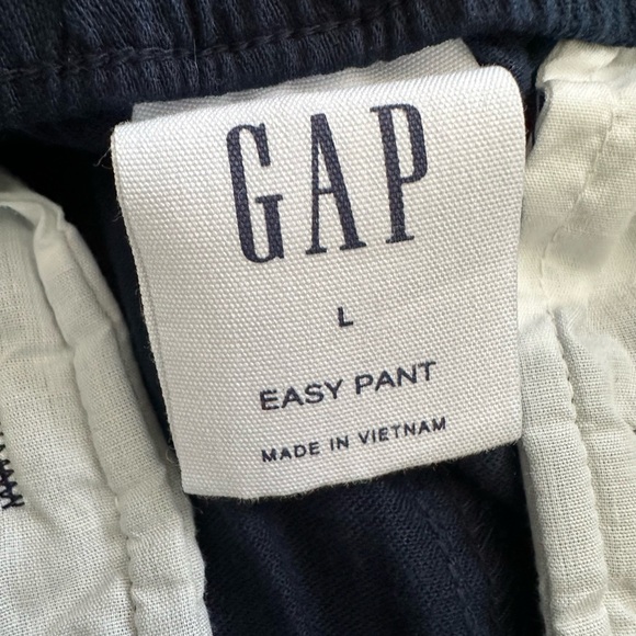 GAP Easy Pant drawstring pant in navy blue - Picture 4 of 5